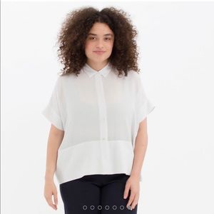 Everlane Square Silk Shirt